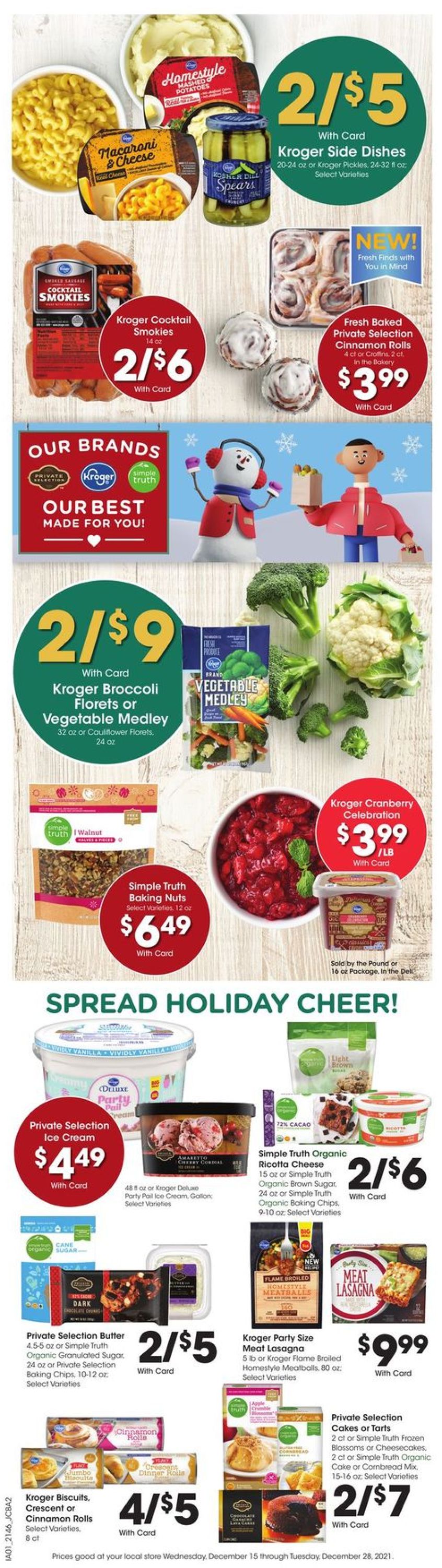 Jay C Food Stores CHRISTMAS 2021 Weekly Ad Circular - valid 12/15-12/28/2021 (Page 6)