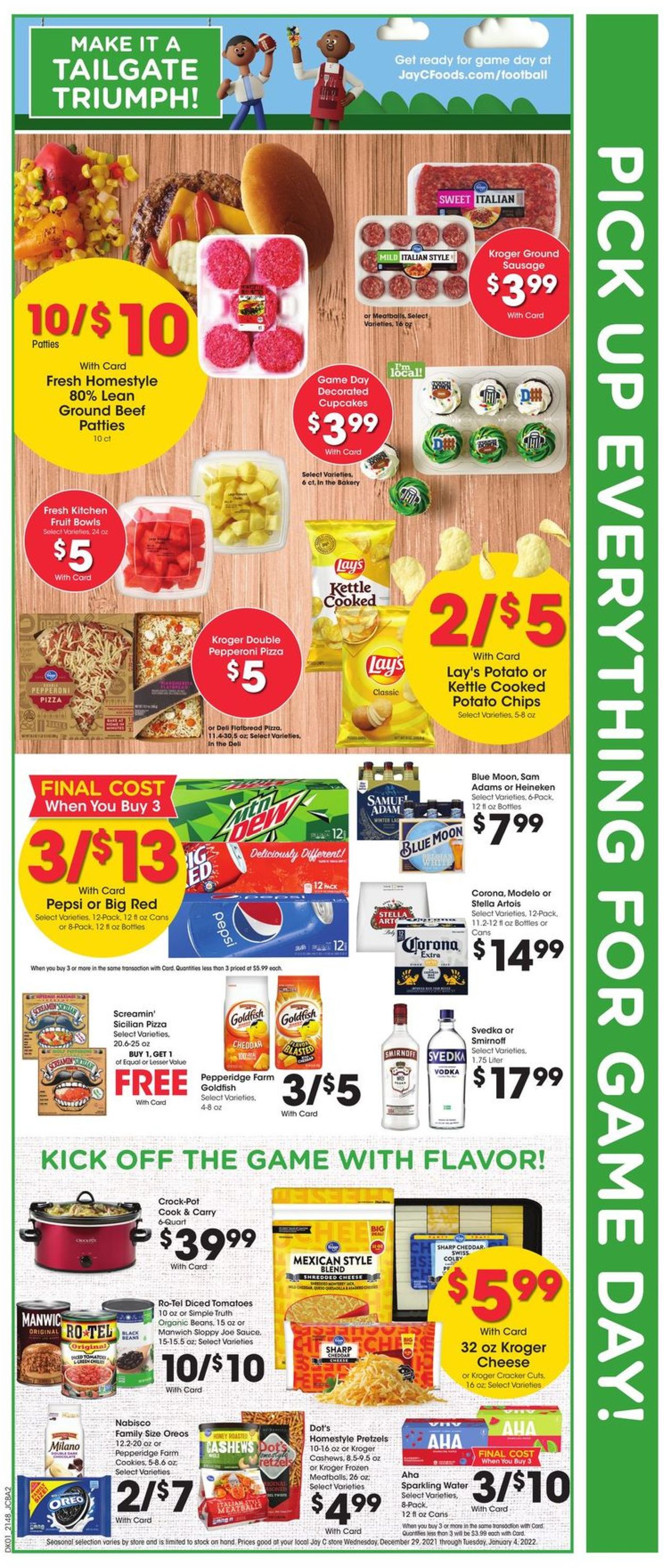 Jay C Food Stores Weekly Ad Circular - valid 12/29-01/04/2022 (Page 4)