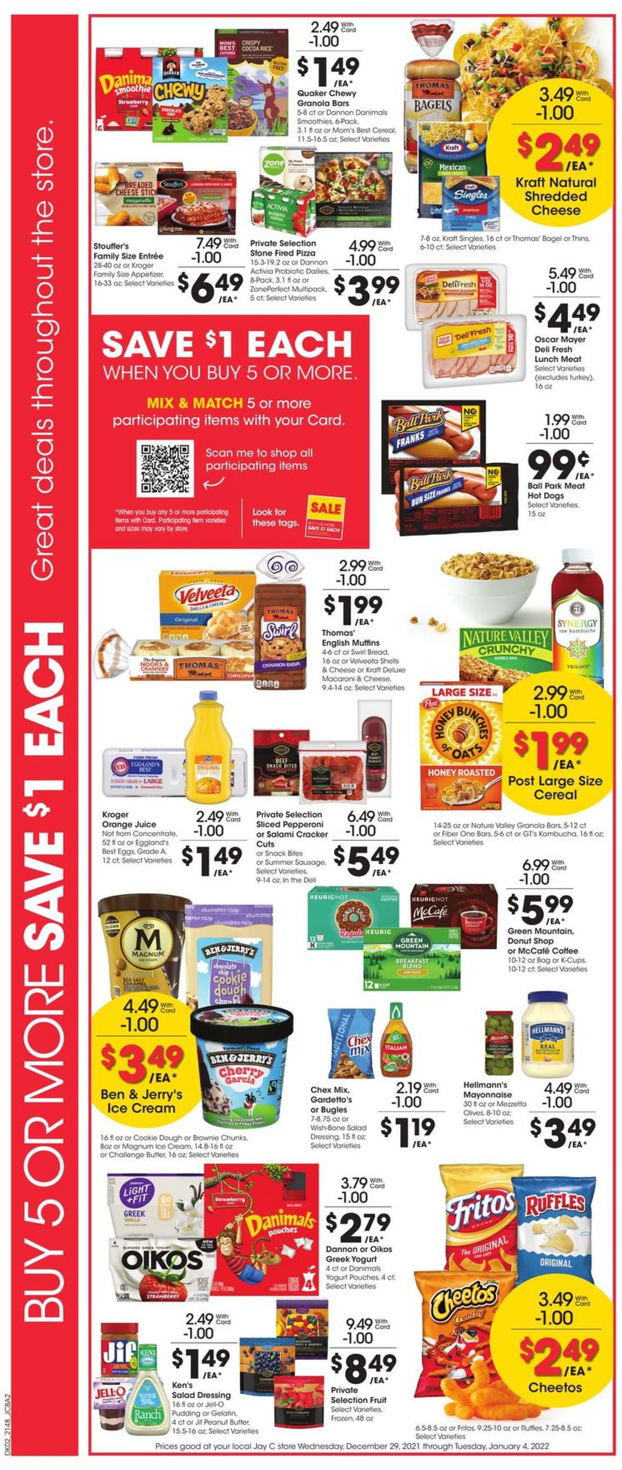 Jay C Food Stores Weekly Ad Circular - valid 12/29-01/04/2022 (Page 5)