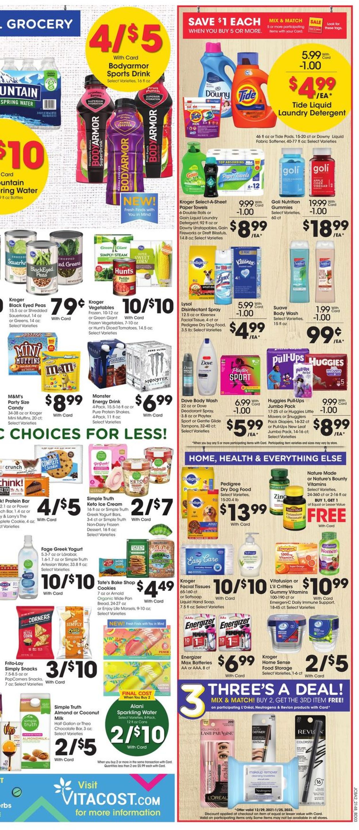 Jay C Food Stores Weekly Ad Circular - valid 12/29-01/04/2022 (Page 9)