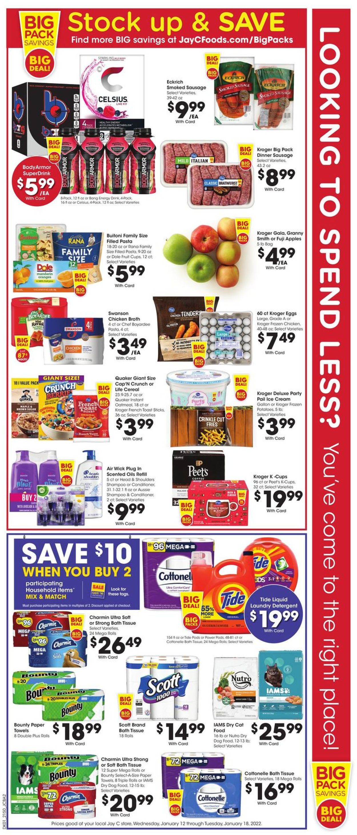 Jay C Food Stores Weekly Ad Circular - valid 01/12-01/18/2022 (Page 4)