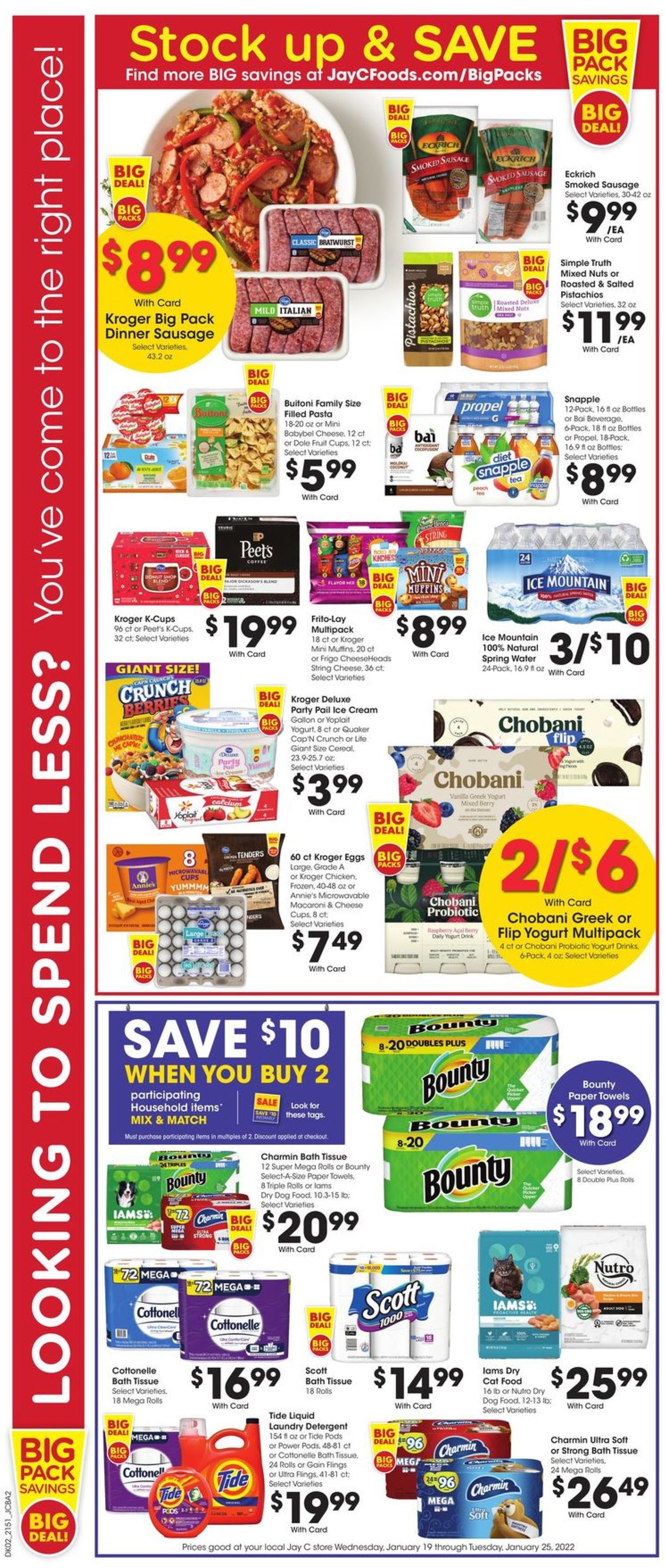 Jay C Food Stores Weekly Ad Circular - valid 01/19-01/25/2022 (Page 6)