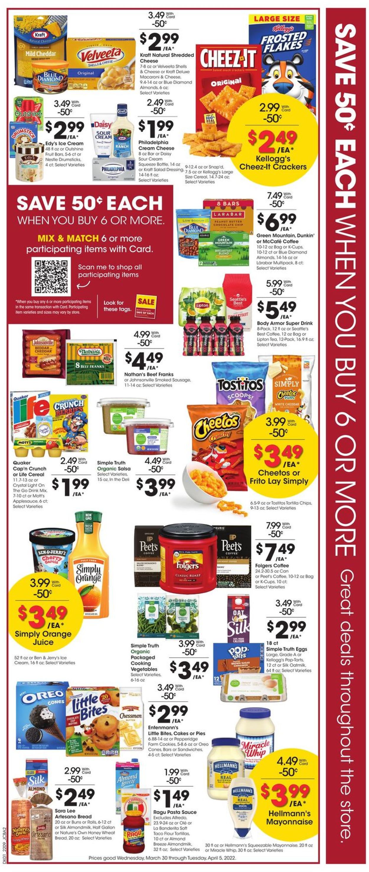 Jay C Food Stores Weekly Ad Circular - valid 03/30-04/05/2022 (Page 2)