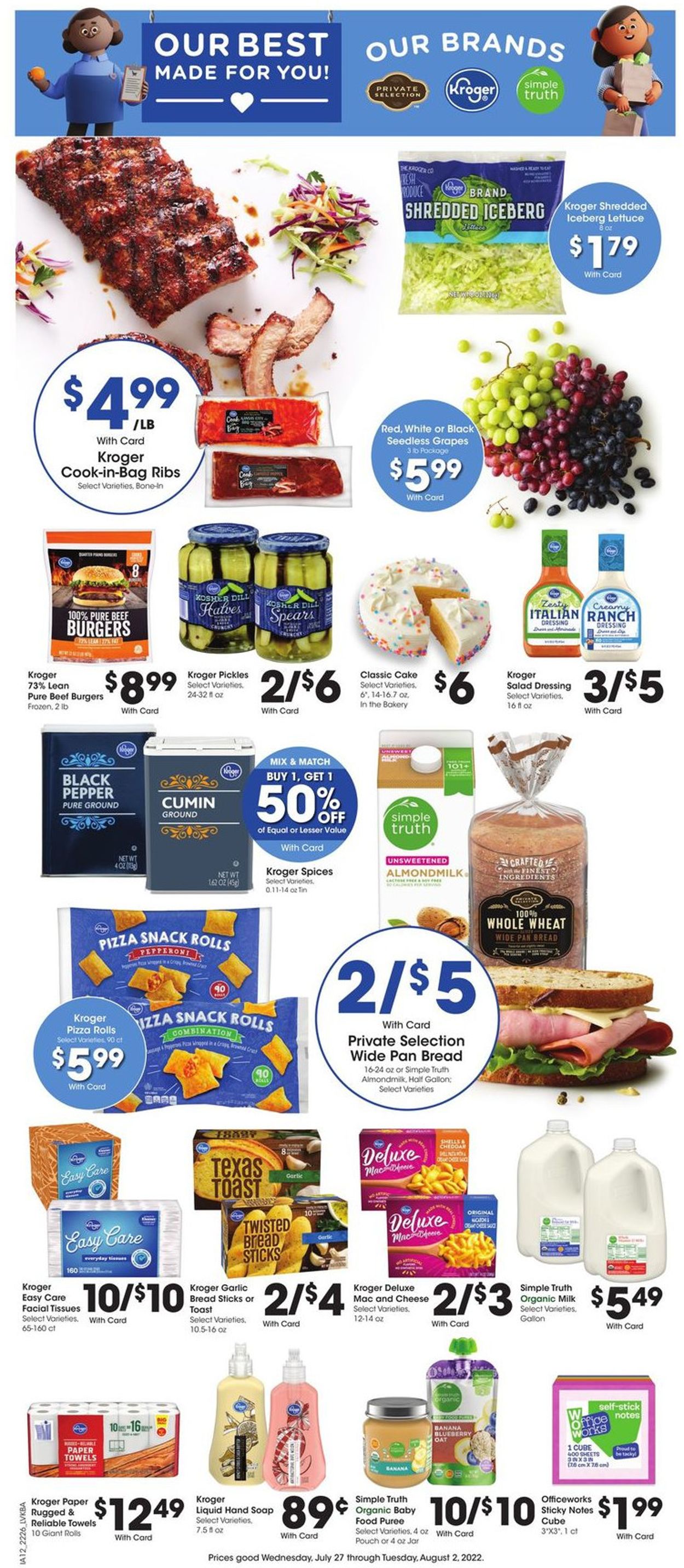 Jay C Food Stores Weekly Ad Circular - valid 07/27-08/02/2022 (Page 13)