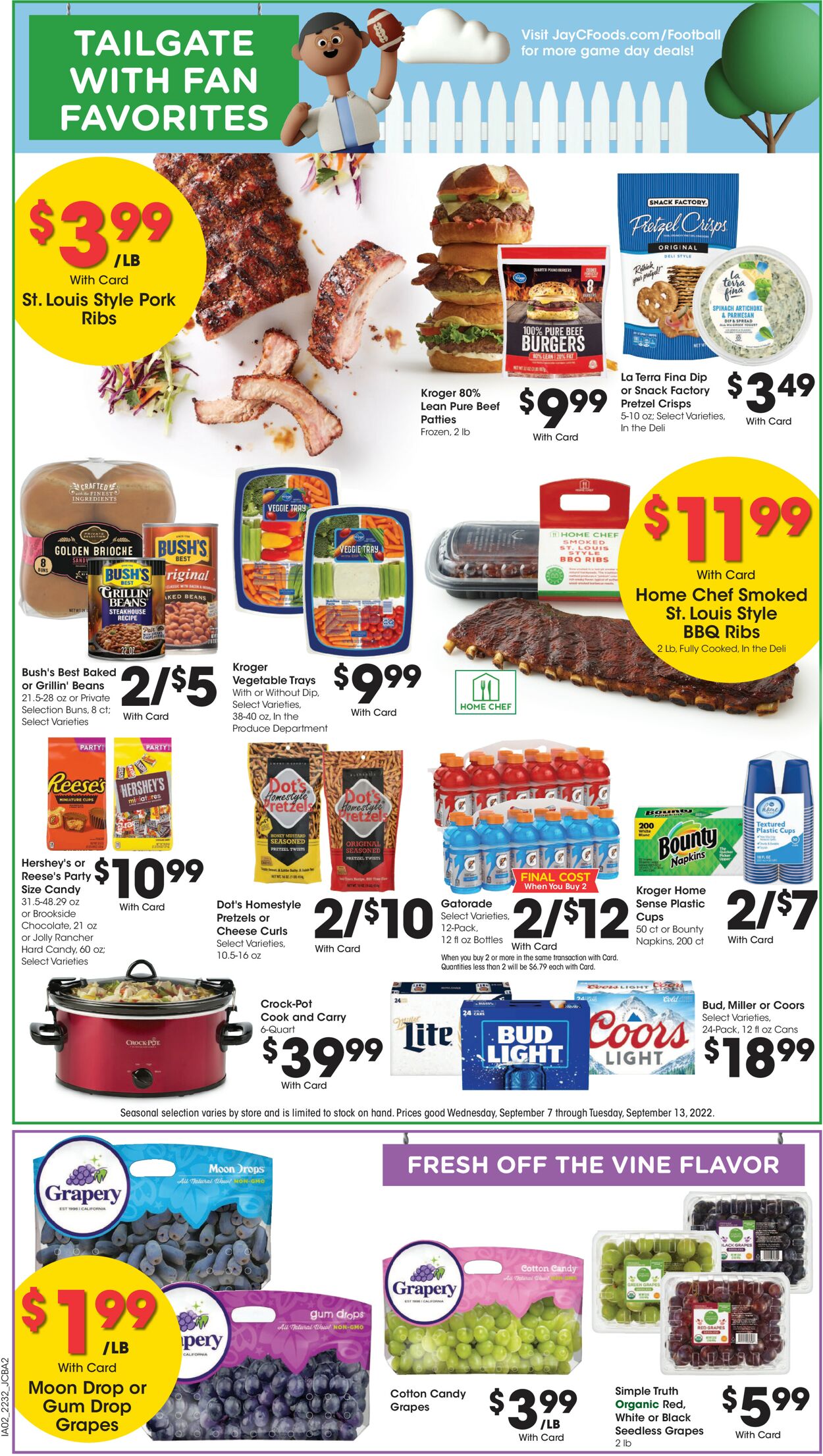 Jay C Food Stores Weekly Ad Circular - valid 09/07-09/13/2022 (Page 7)