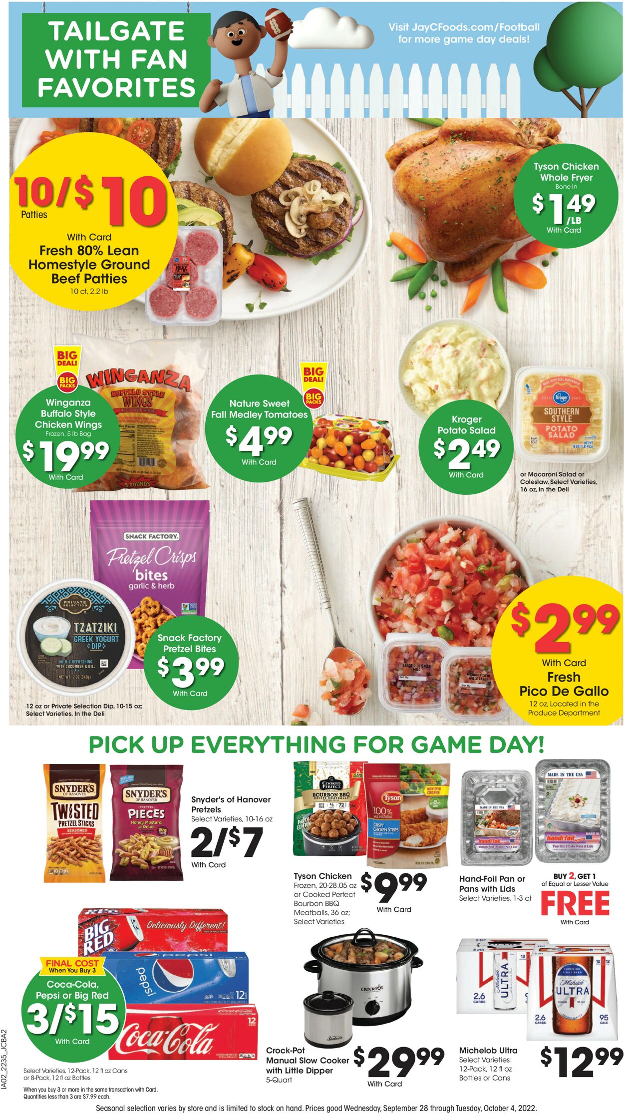 Jay C Food Stores Weekly Ad Circular - valid 09/28-10/04/2022 (Page 5)