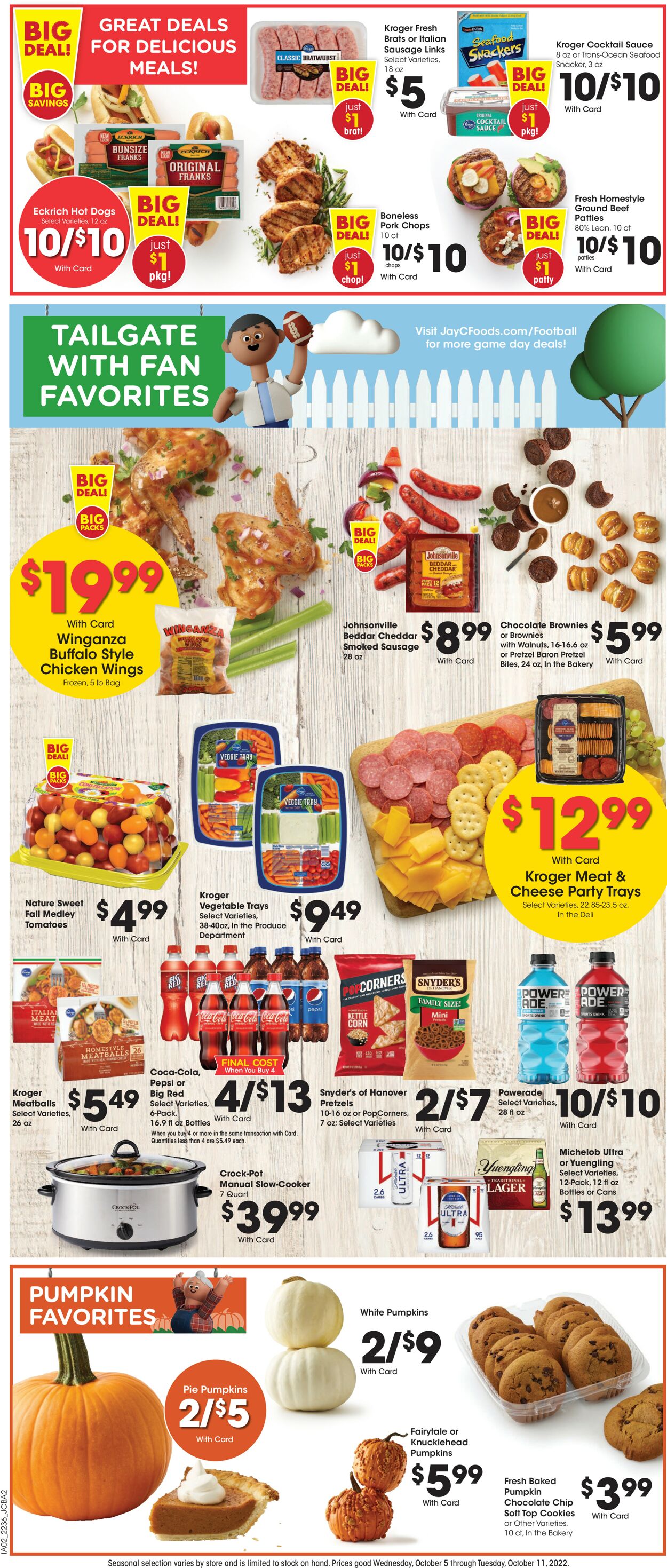 Jay C Food Stores Weekly Ad Circular - valid 10/05-10/11/2022 (Page 7)