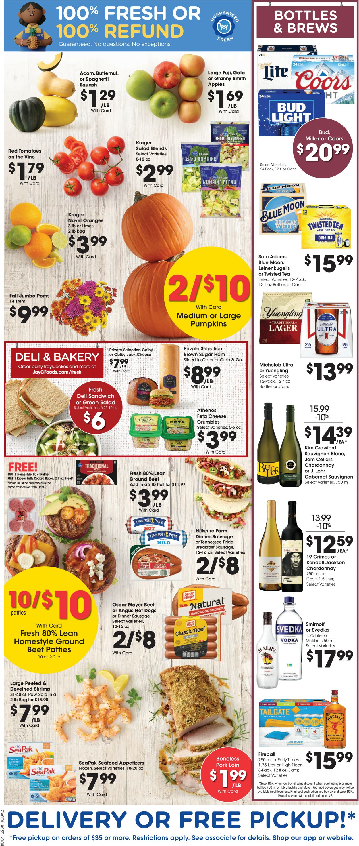 Jay C Food Stores Weekly Ad Circular - valid 10/19-10/25/2022 (Page 8)