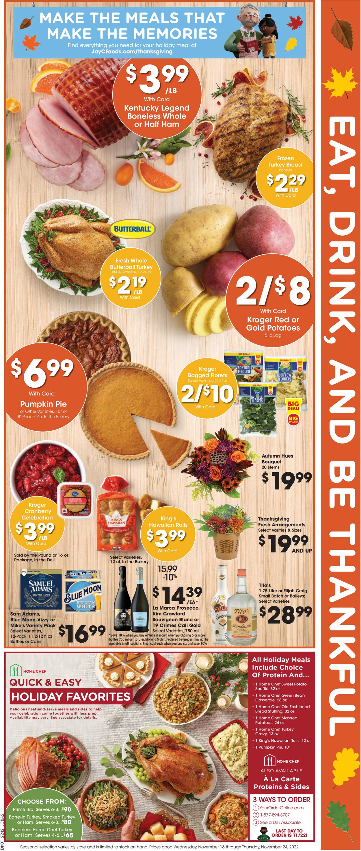 Jay C Food Stores Weekly Ad Circular - valid 11/16-11/24/2022 (Page 4)