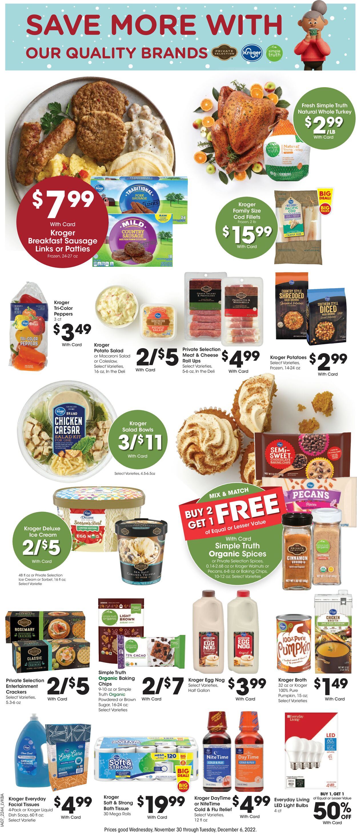 Jay C Food Stores Weekly Ad Circular - valid 11/30-12/06/2022 (Page 12)