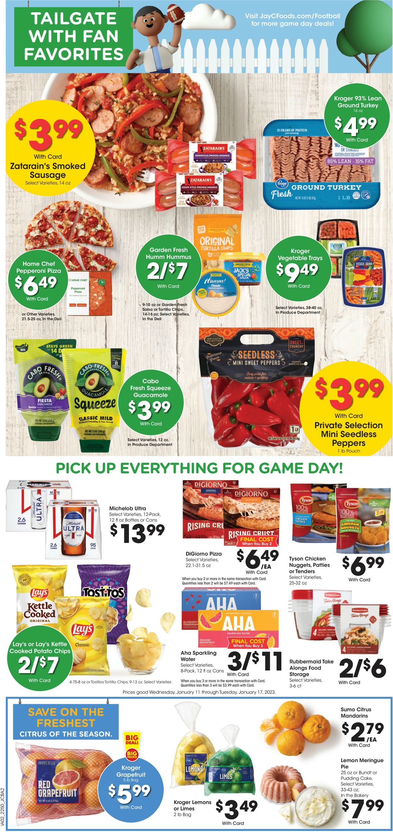 Jay C Food Stores Weekly Ad Circular - valid 01/11-01/17/2023 (Page 6)