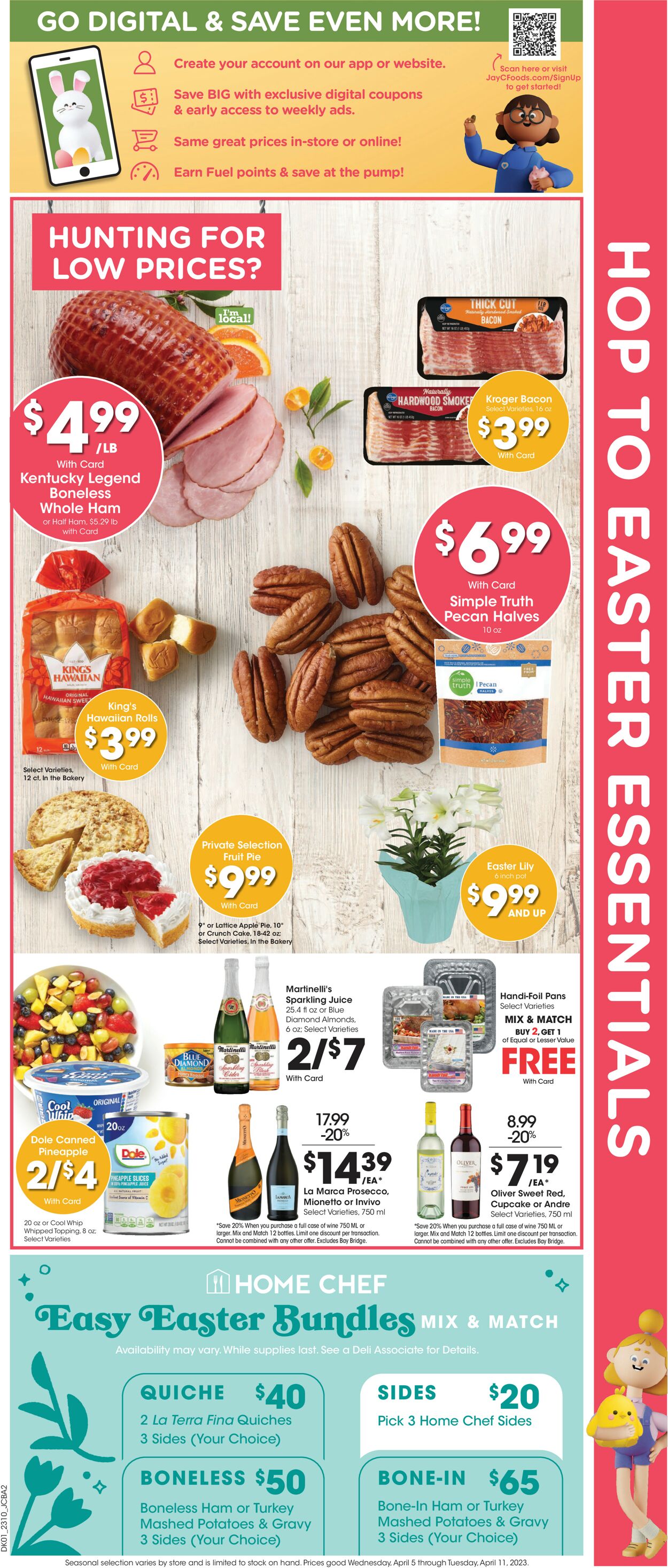 Jay C Food Stores Weekly Ad Circular - valid 04/05-04/11/2023 (Page 5)