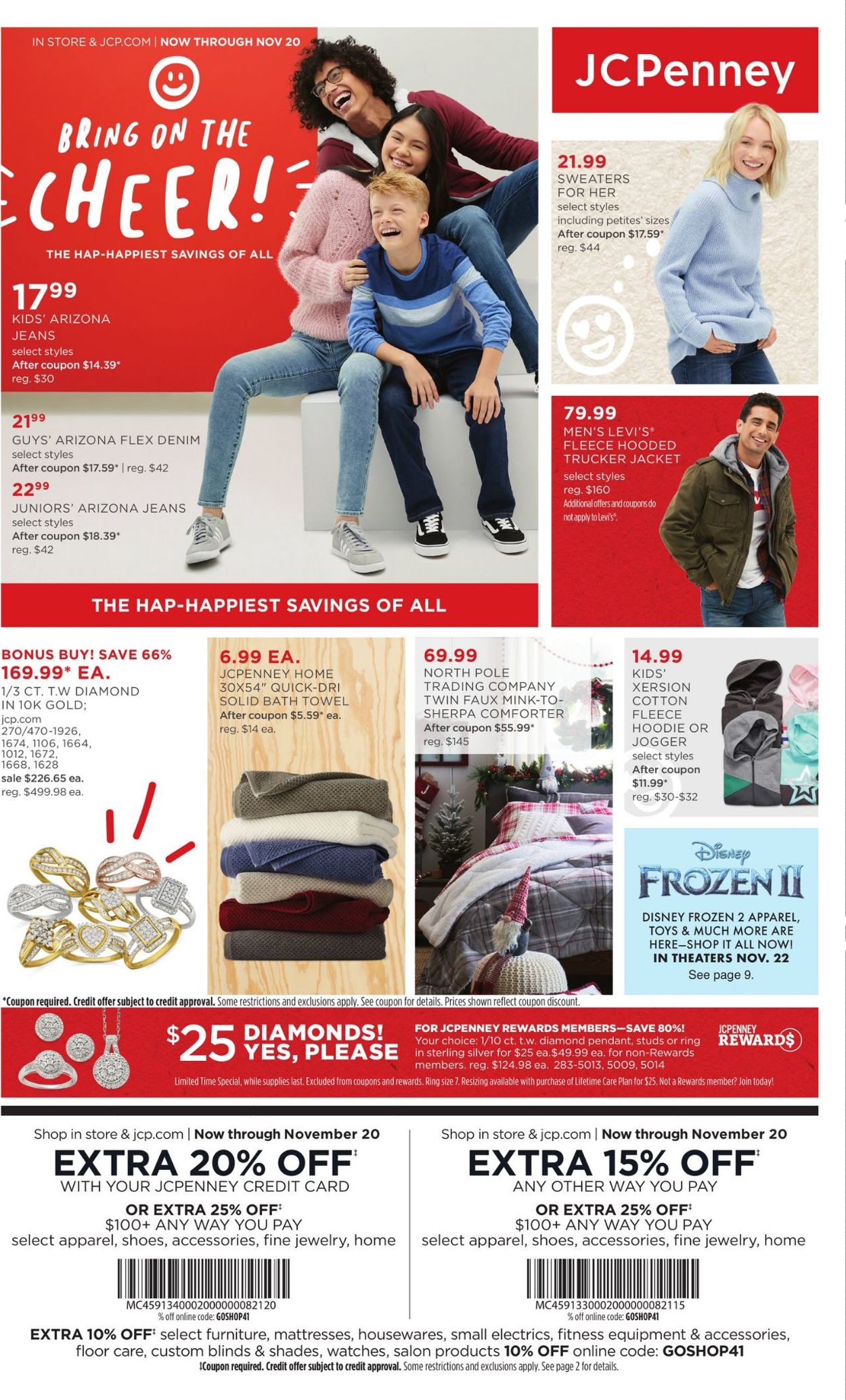 JCPenney - Black Friday Ad 2019 Weekly Ad Circular - valid 11/17-11/20/2019