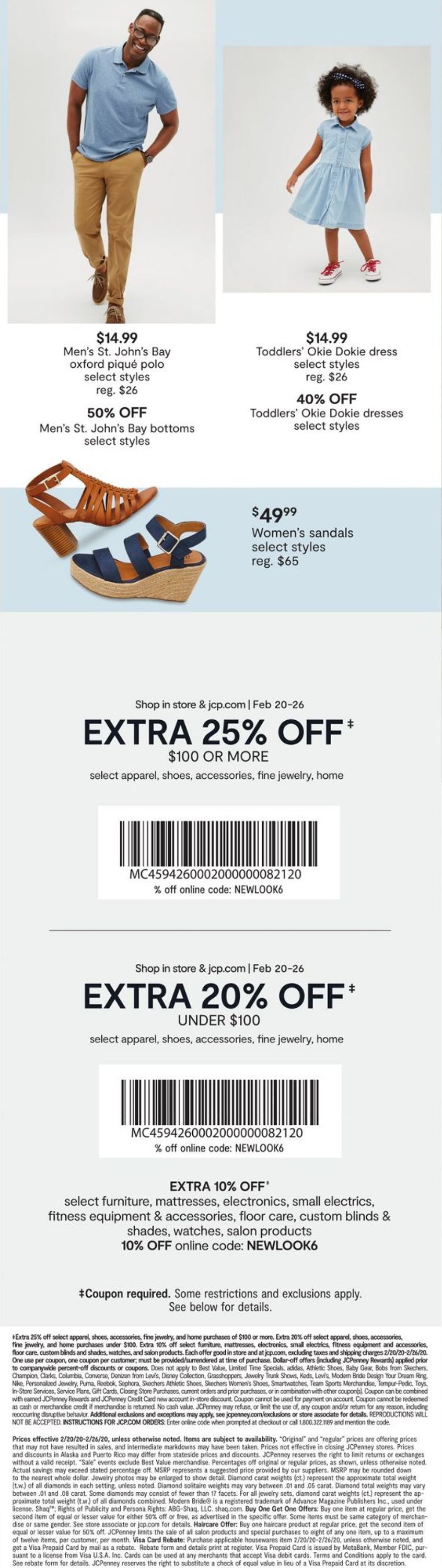 JCPenney Weekly Ad Circular - valid 02/20-02/26/2020 (Page 2)