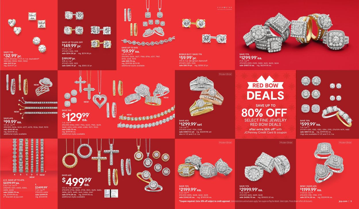 JCPenney Holiday Jewelry Sale 2020 Weekly Ad Circular - valid 12/02-12/24/2020 (Page 3)