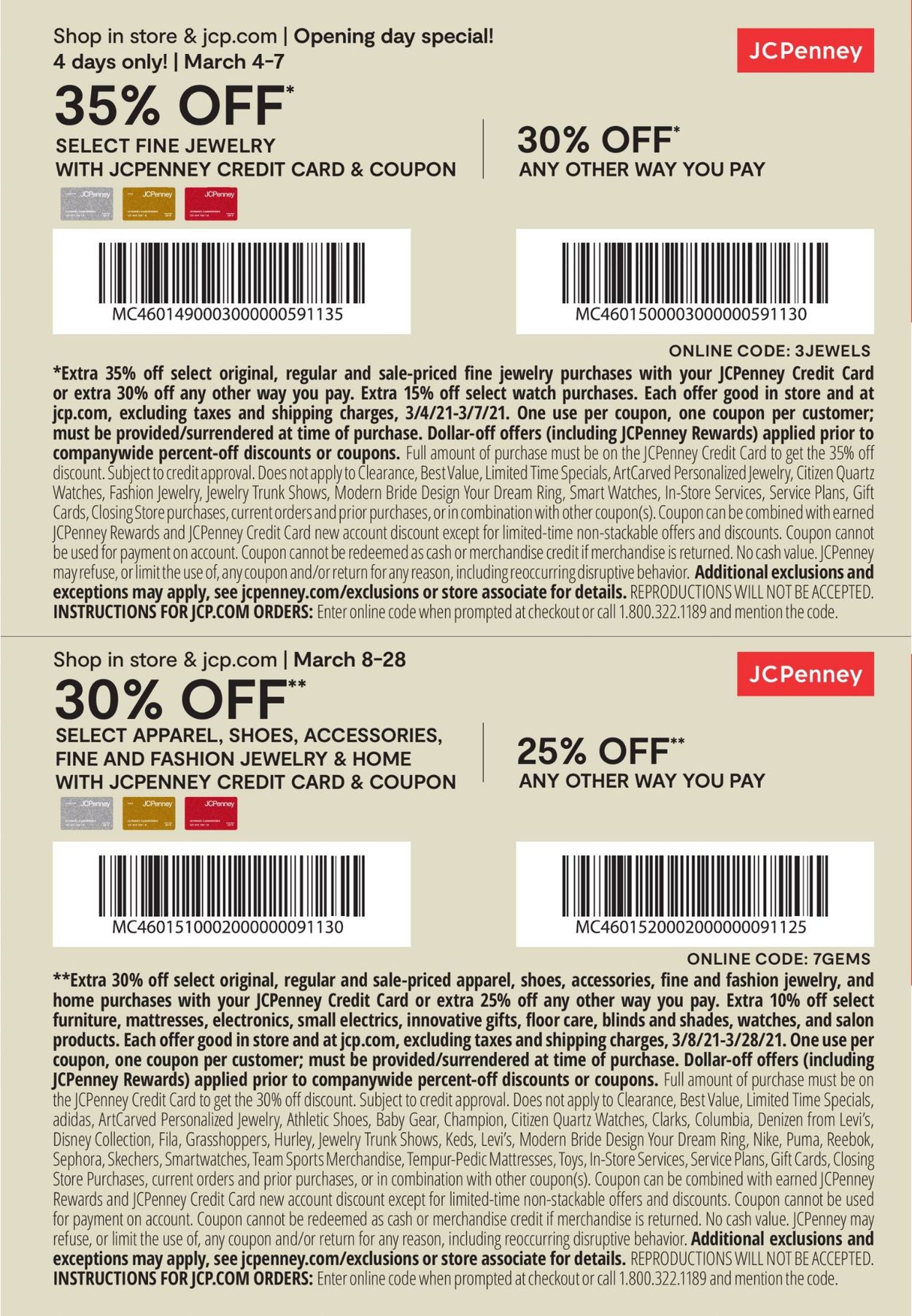 JCPenney Weekly Ad Circular - valid 03/04-03/28/2021 (Page 2)