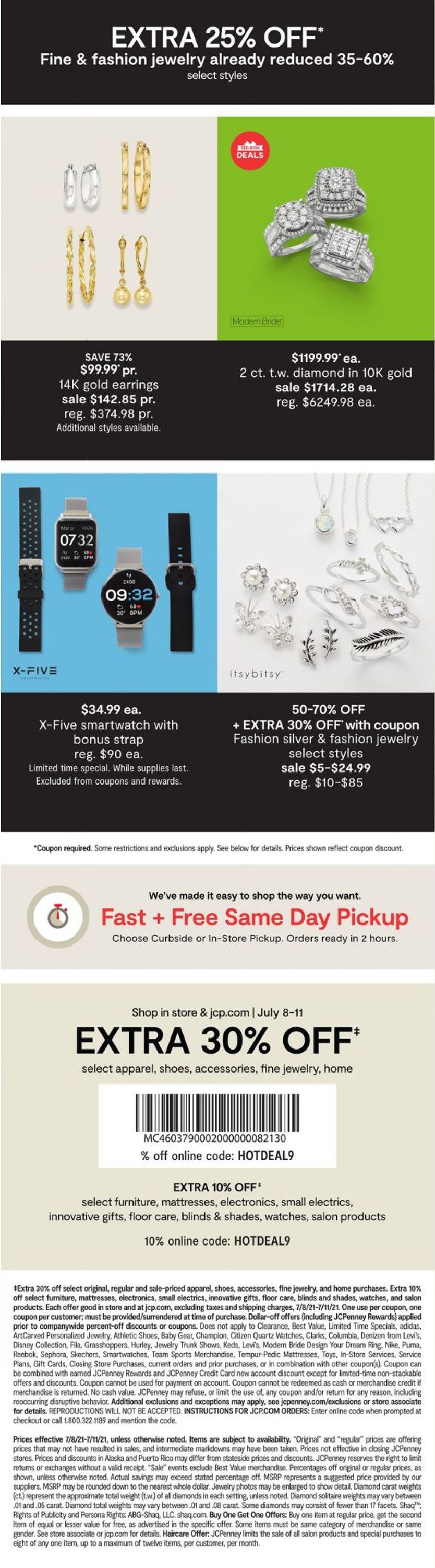 JCPenney Weekly Ad Circular - valid 07/08-07/11/2021 (Page 8)