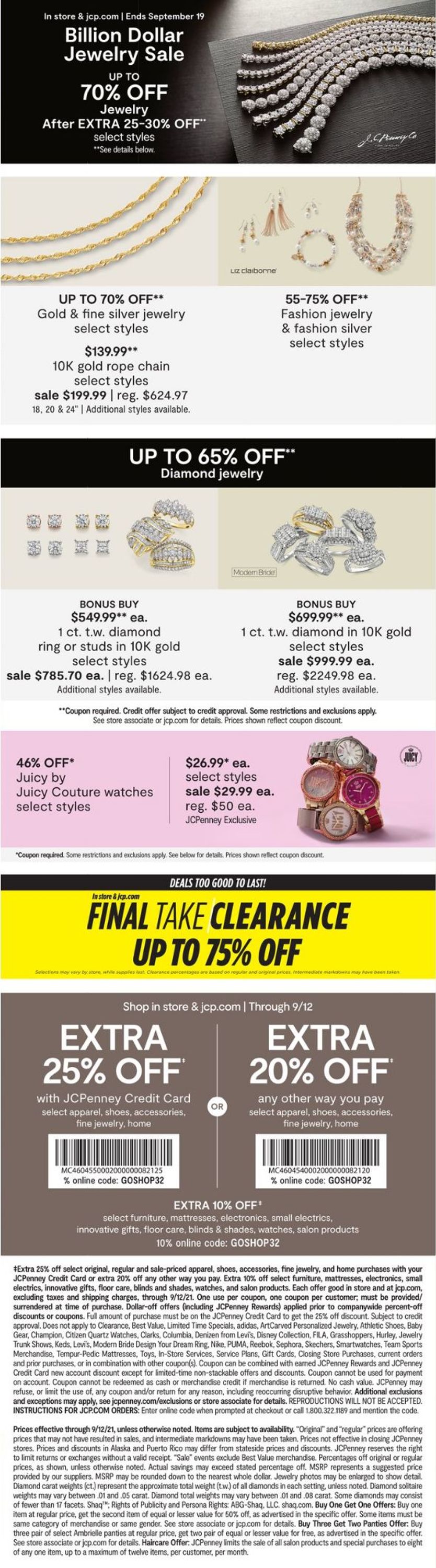 JCPenney Weekly Ad Circular - valid 09/09-09/12/2021 (Page 8)