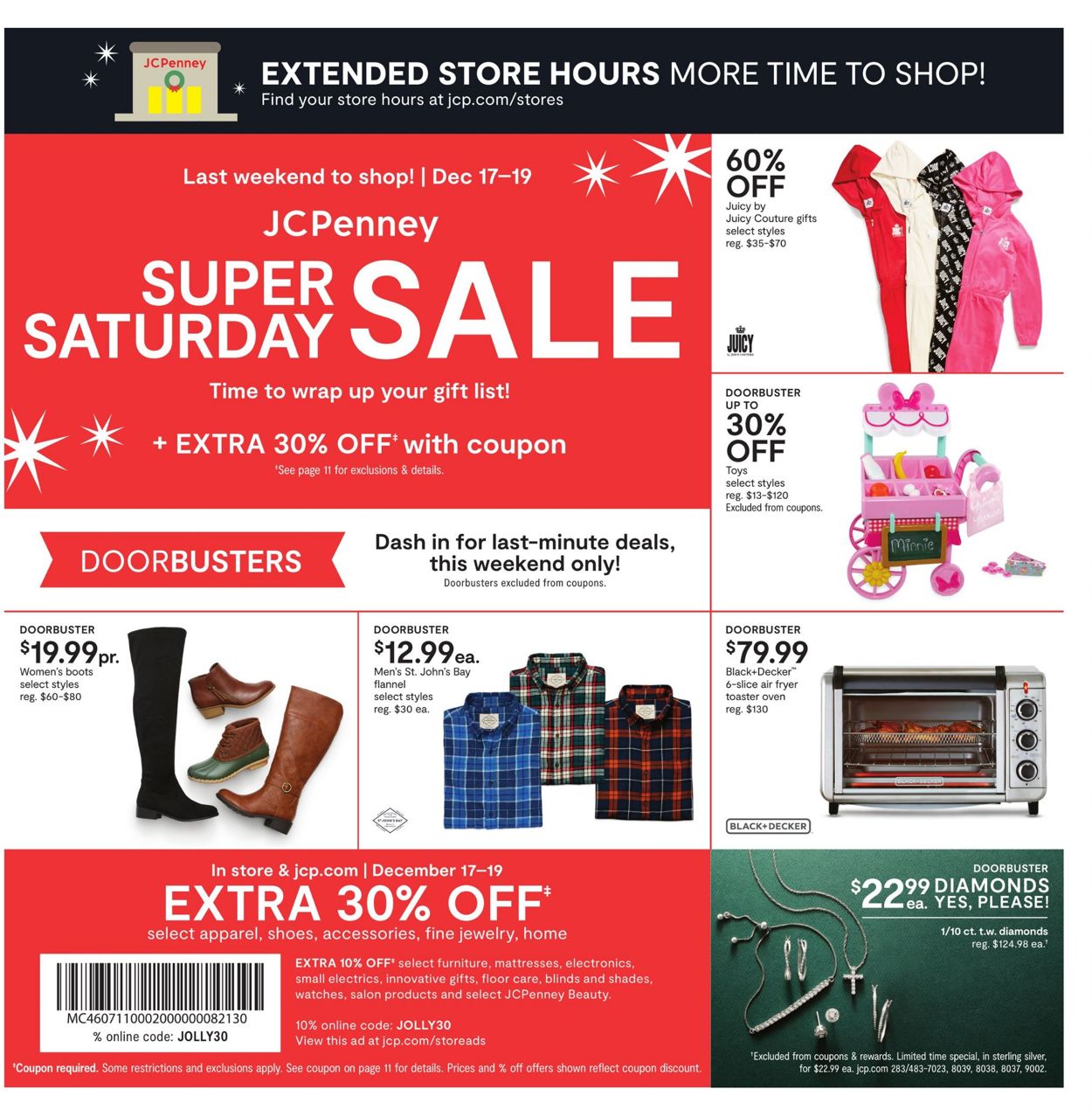 JCPenney HOLIDAY 2021 Weekly Ad Circular - valid 12/17-12/19/2021