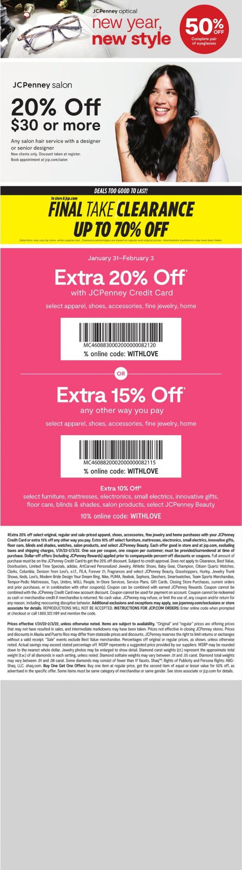 JCPenney Weekly Ad Circular - valid 01/31-02/03/2022 (Page 9)