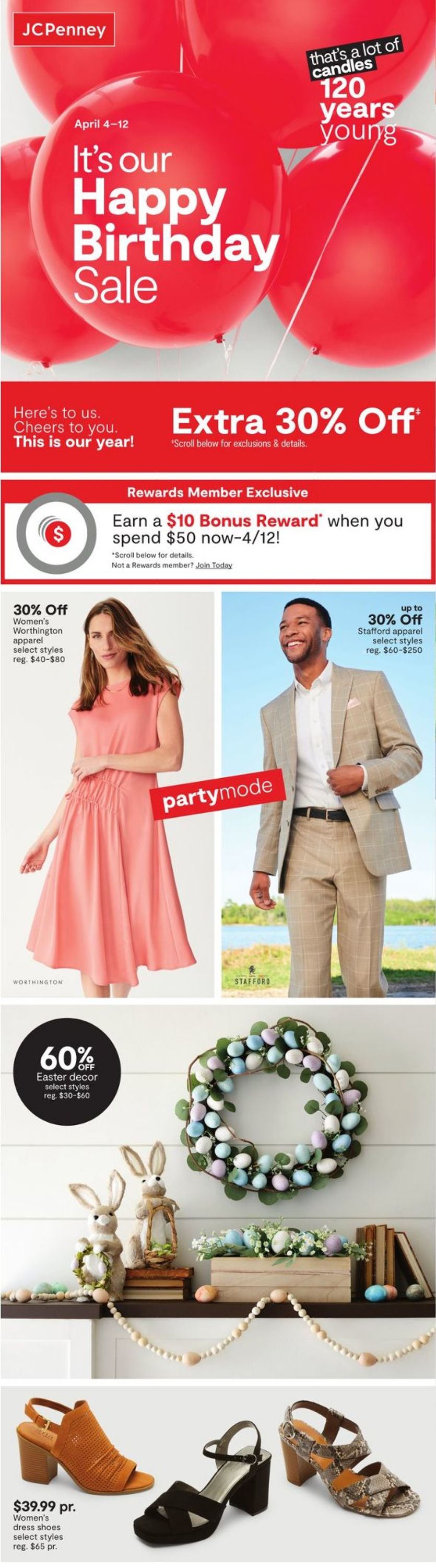 JCPenney EASTER 2022 Weekly Ad Circular - valid 04/04-04/12/2022