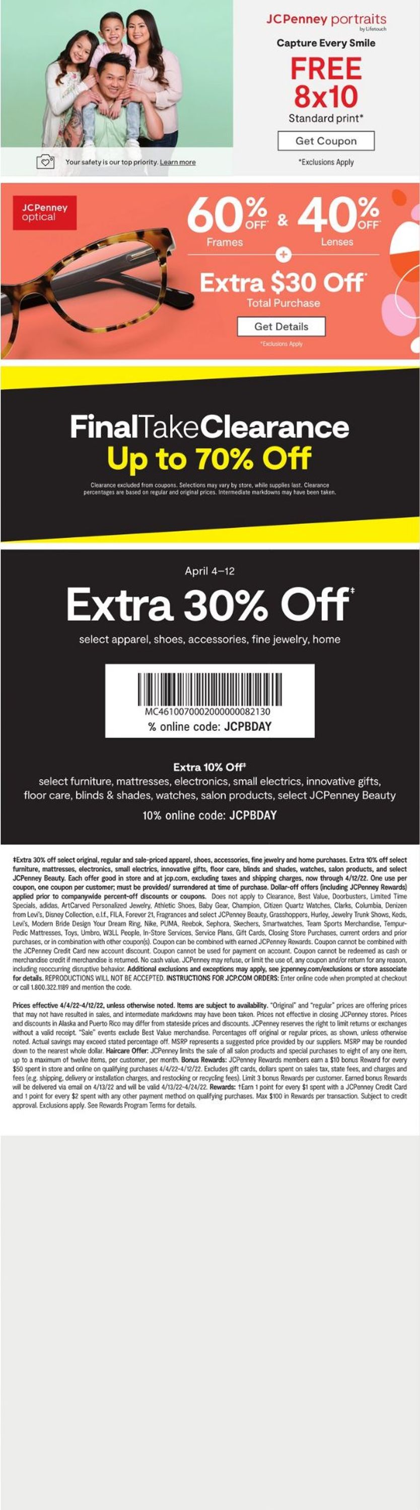 JCPenney EASTER 2022 Weekly Ad Circular - valid 04/04-04/12/2022 (Page 9)