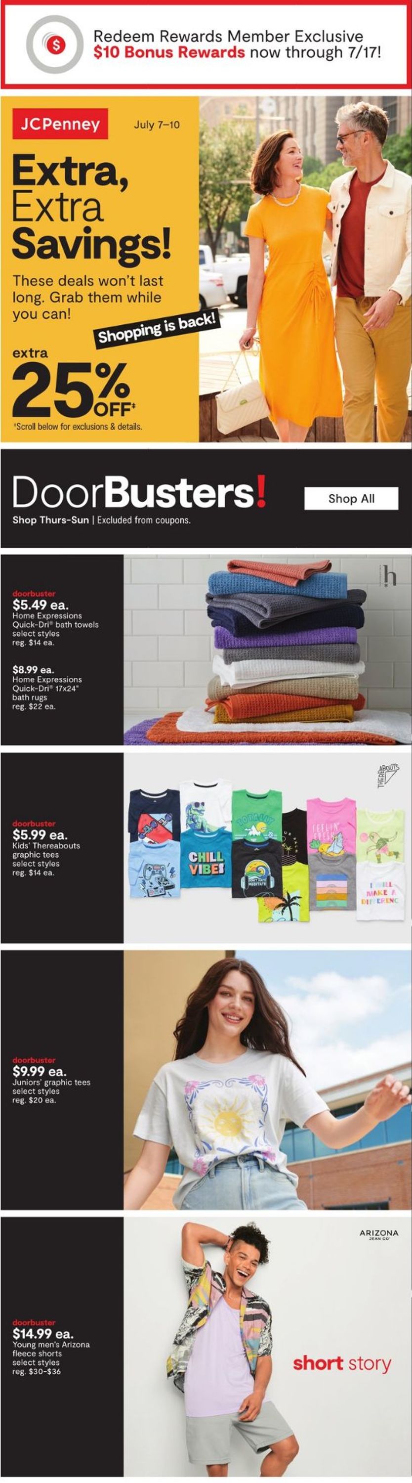 JCPenney Weekly Ad Circular - valid 07/07-07/10/2022