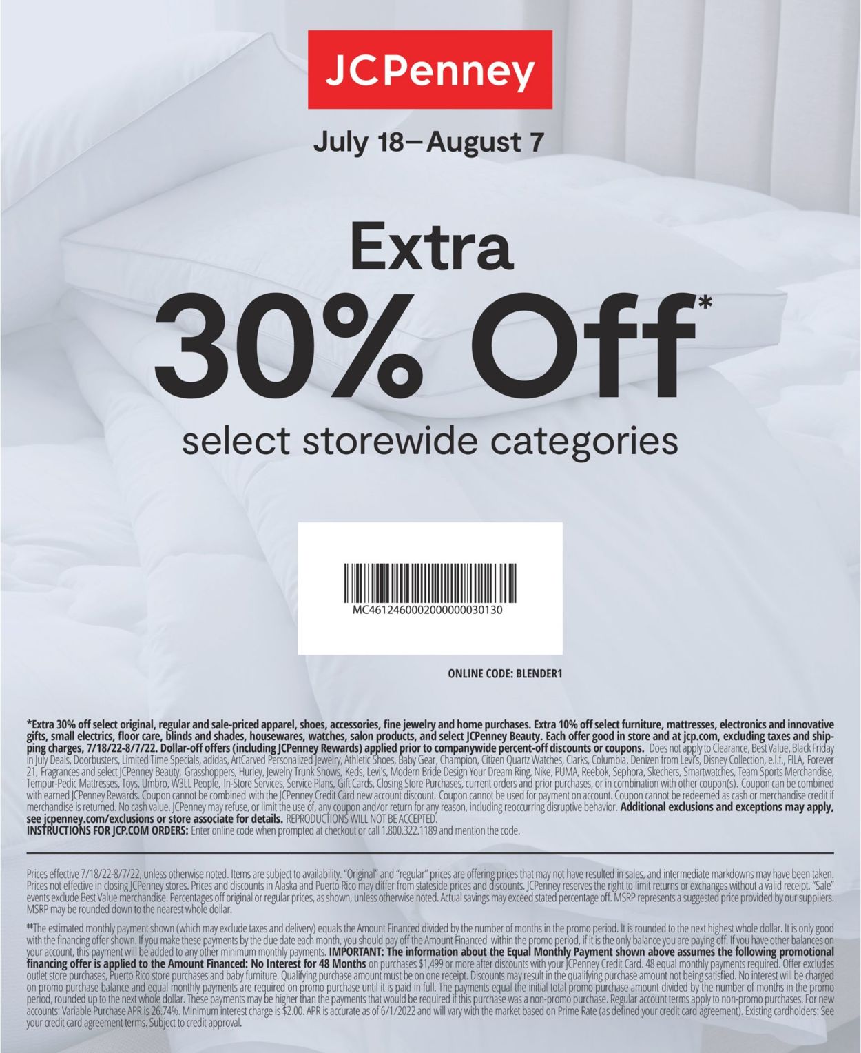 JCPenney Weekly Ad Circular - valid 07/18-08/07/2022 (Page 2)