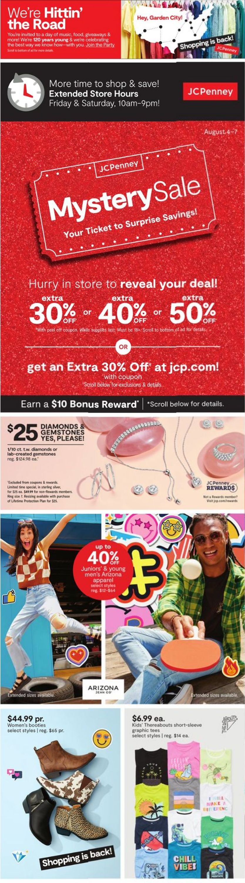JCPenney Weekly Ad Circular - valid 08/04-08/07/2022