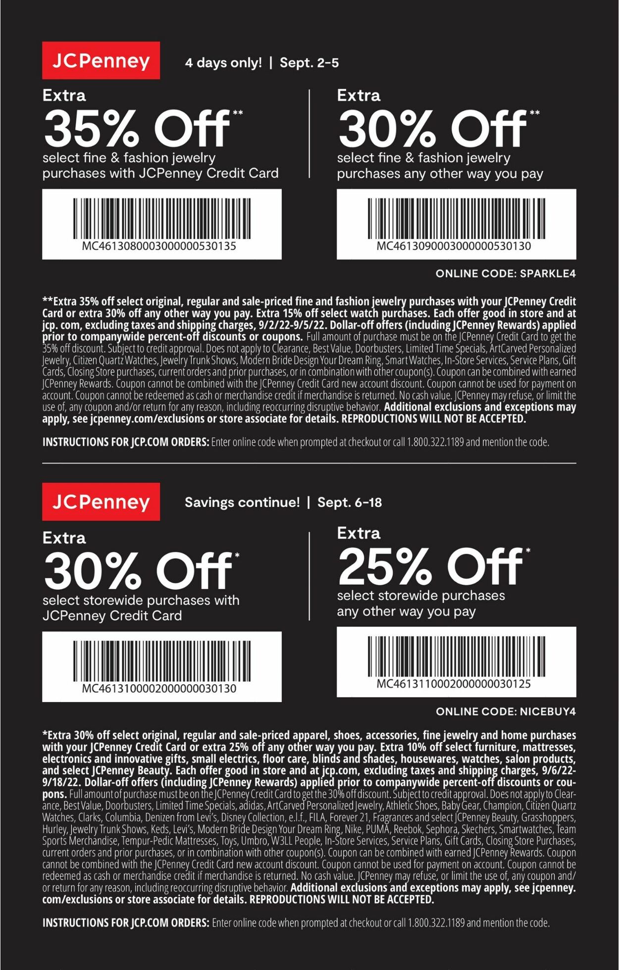 JCPenney Weekly Ad Circular - valid 09/02-09/18/2022 (Page 2)