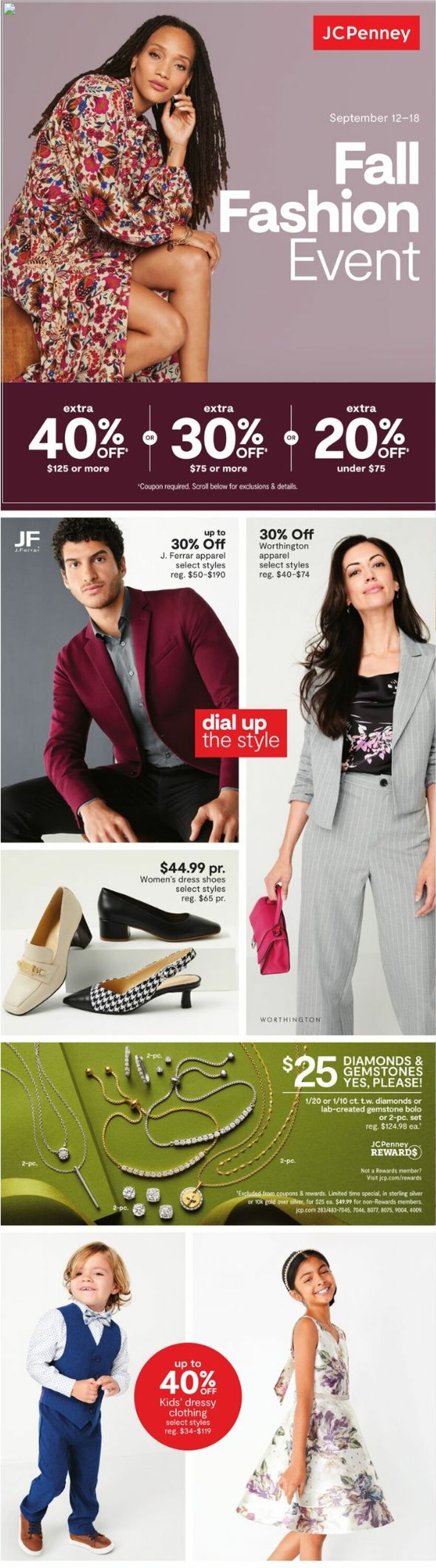 JCPenney Weekly Ad Circular - valid 09/12-09/18/2022