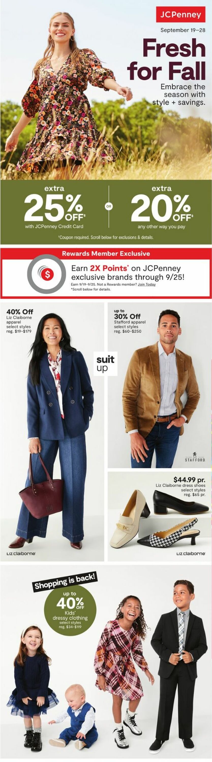 JCPenney Weekly Ad Circular - valid 09/19-09/28/2022