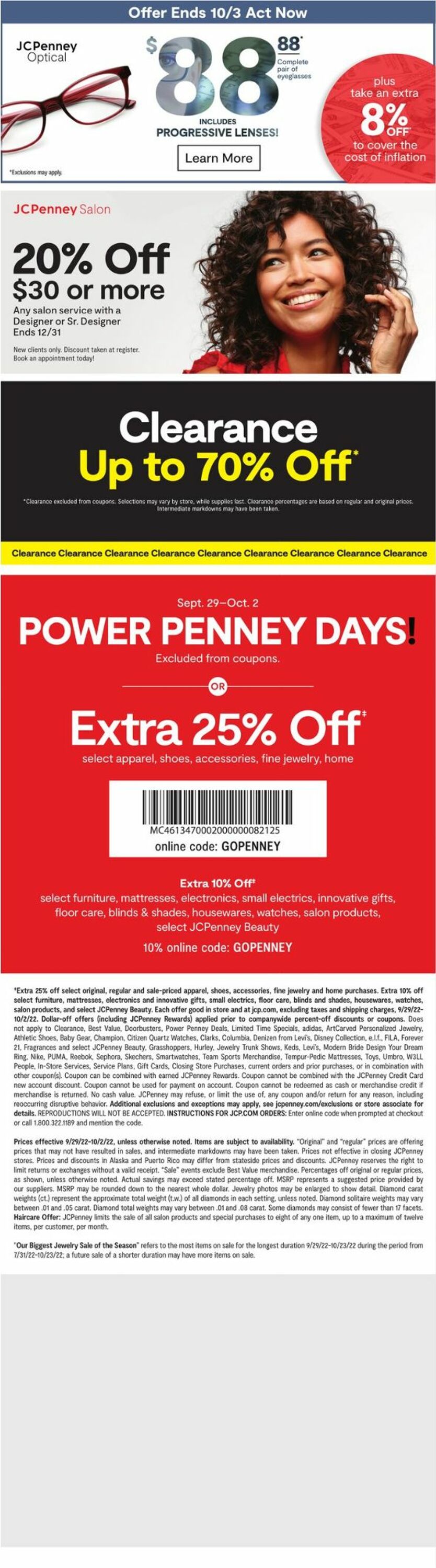 JCPenney Weekly Ad Circular - valid 09/29-10/02/2022 (Page 9)