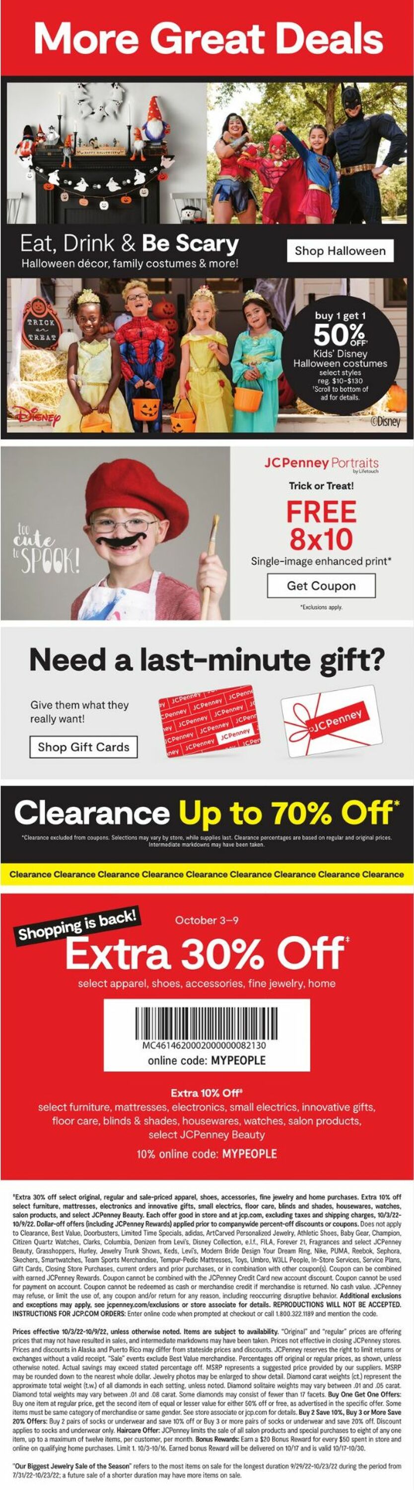 JCPenney Weekly Ad Circular - valid 10/03-10/09/2022 (Page 9)