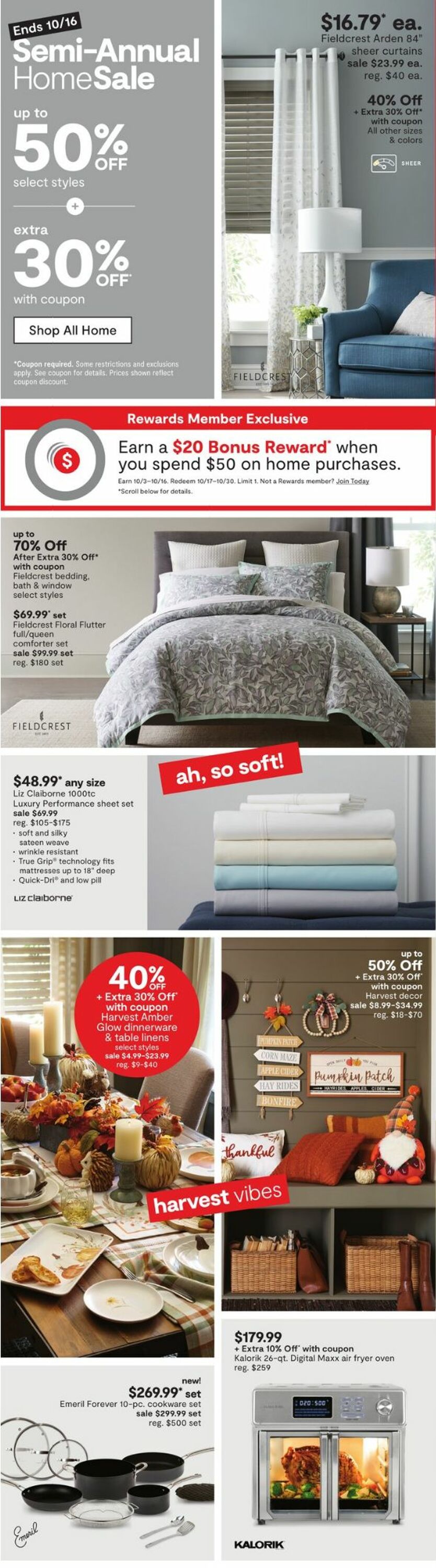 JCPenney Weekly Ad Circular - valid 10/13-10/16/2022 (Page 7)