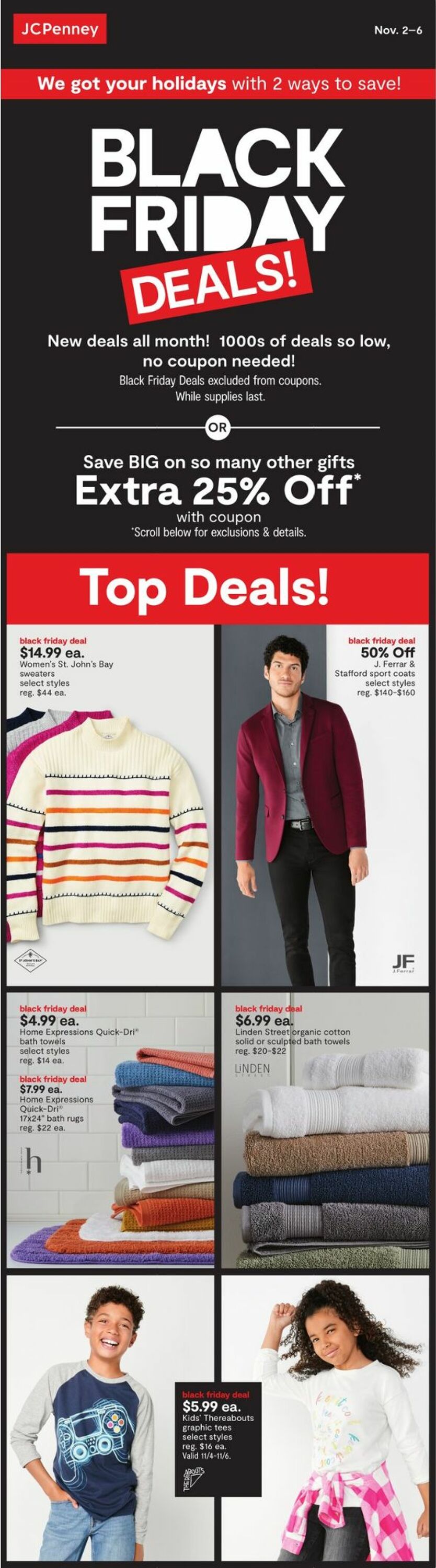 JCPenney Weekly Ad Circular - valid 11/02-11/06/2022