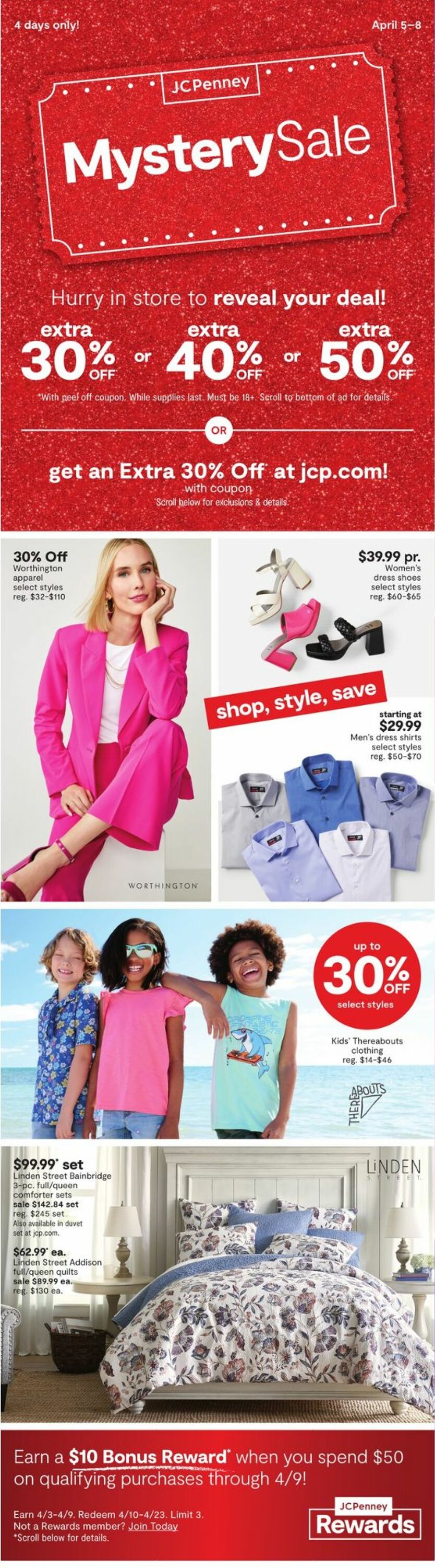 JCPenney Weekly Ad Circular - valid 04/05-04/08/2023