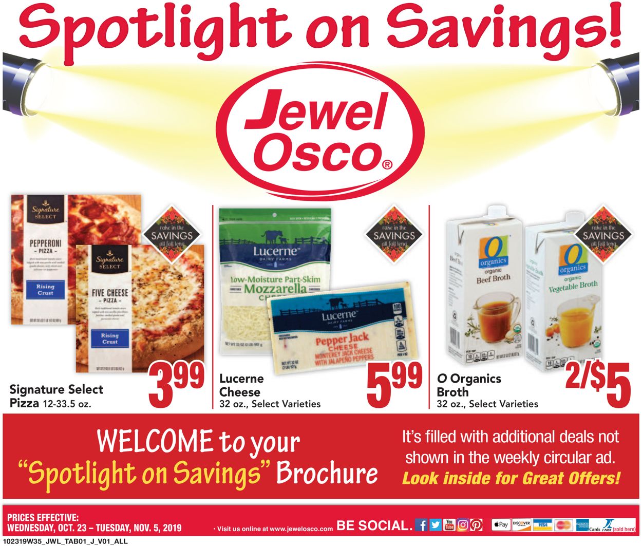 Jewel Osco Weekly Ad Circular - valid 10/23-11/05/2019