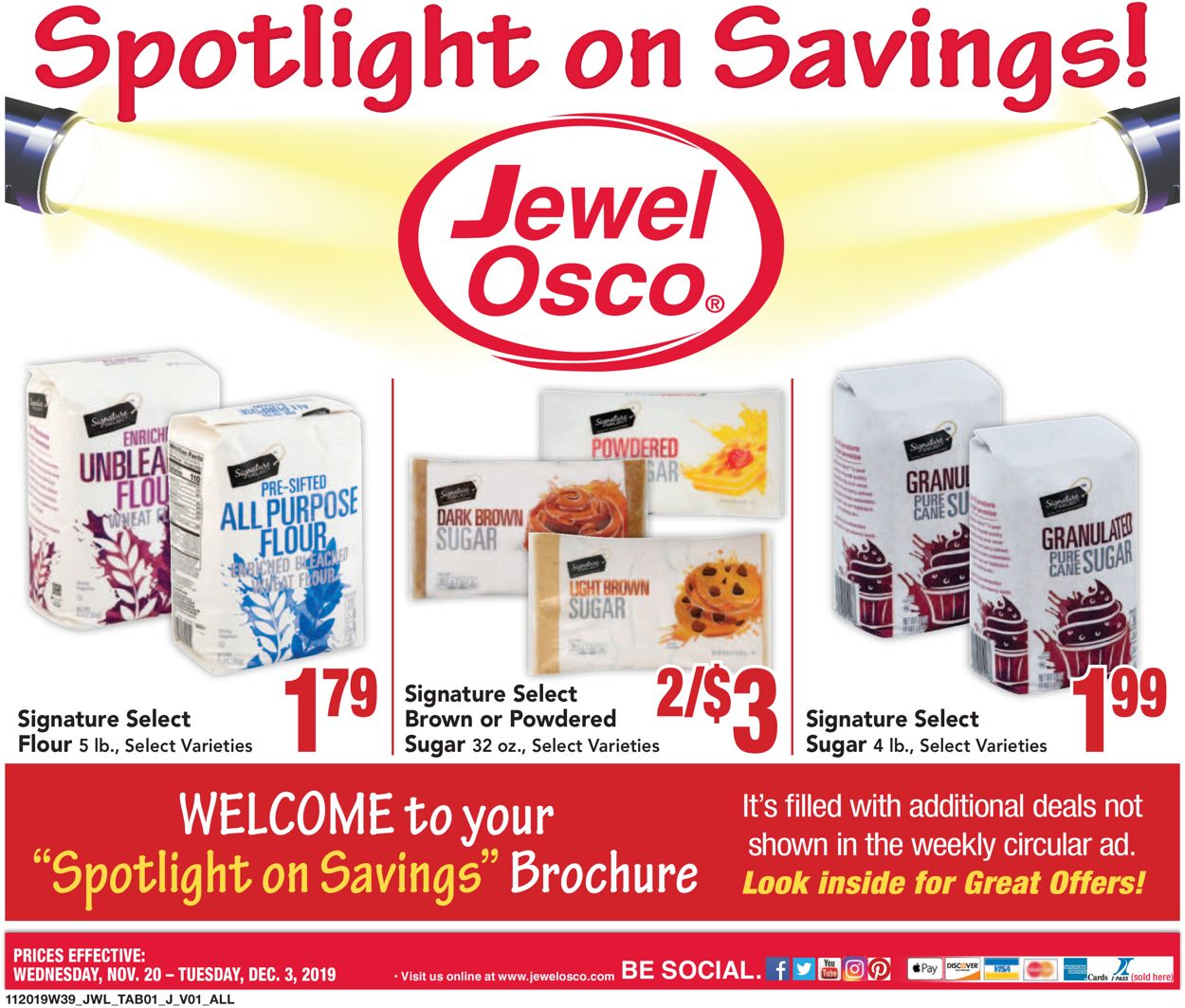 Jewel Osco Weekly Ad Circular - valid 11/20-12/03/2019