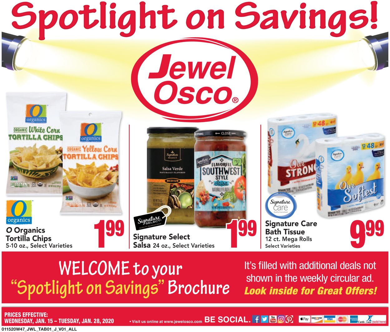 Jewel Osco Weekly Ad Circular - valid 01/15-01/28/2020