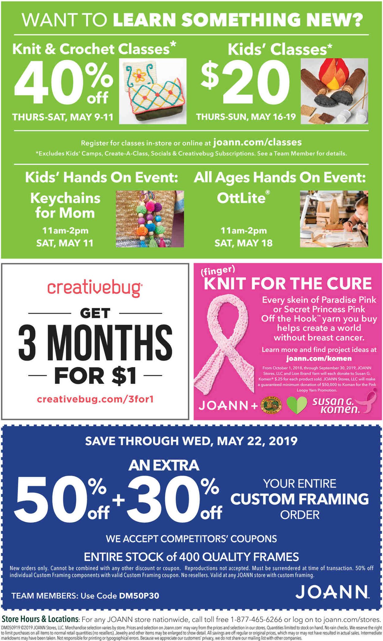 Jo-Ann Weekly Ad Circular - valid 05/09-05/22/2019 (Page 12)