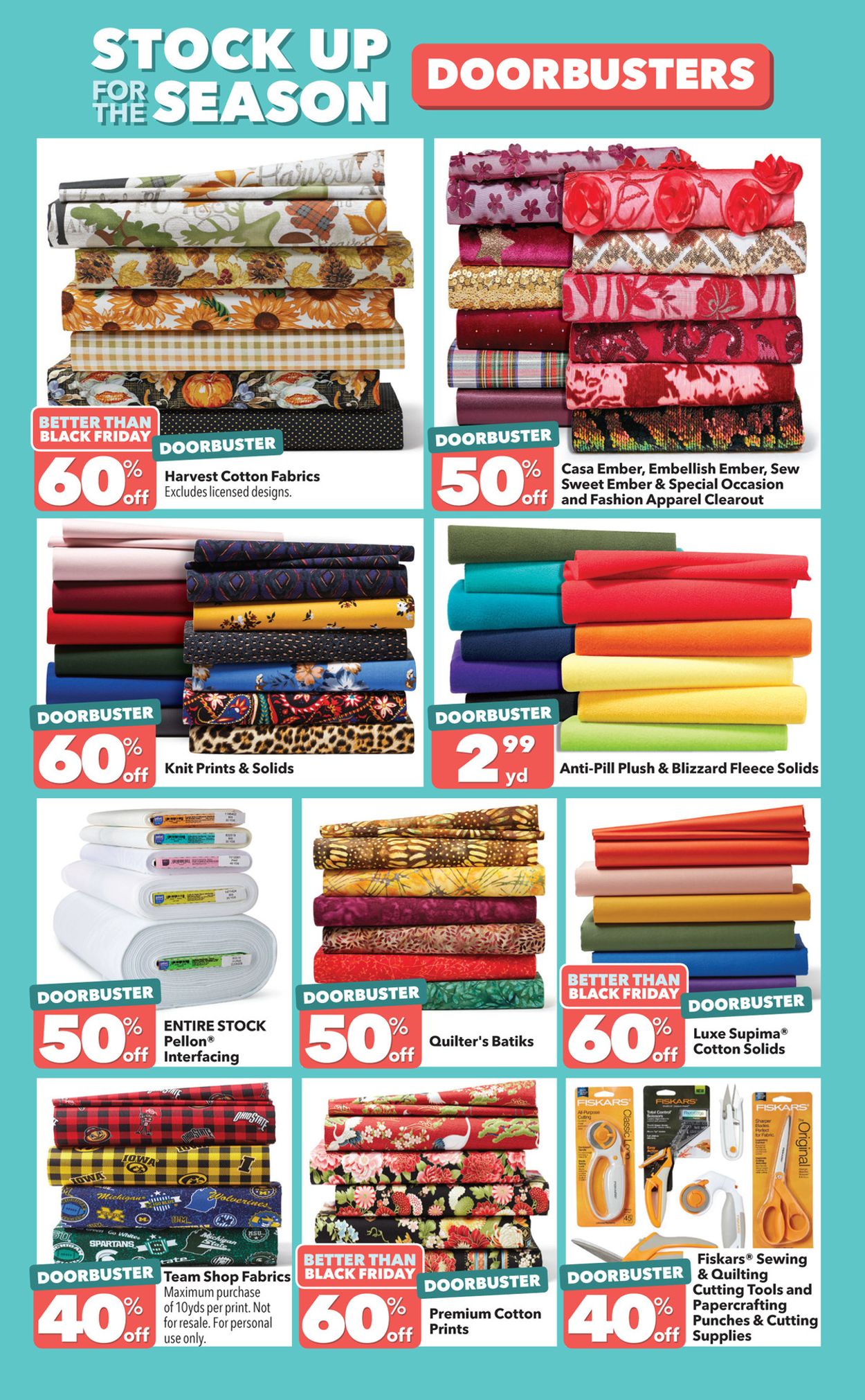 Jo-Ann - Early Black Friday 2019 Sale! Weekly Ad Circular - valid 11/01-11/09/2019 (Page 10)