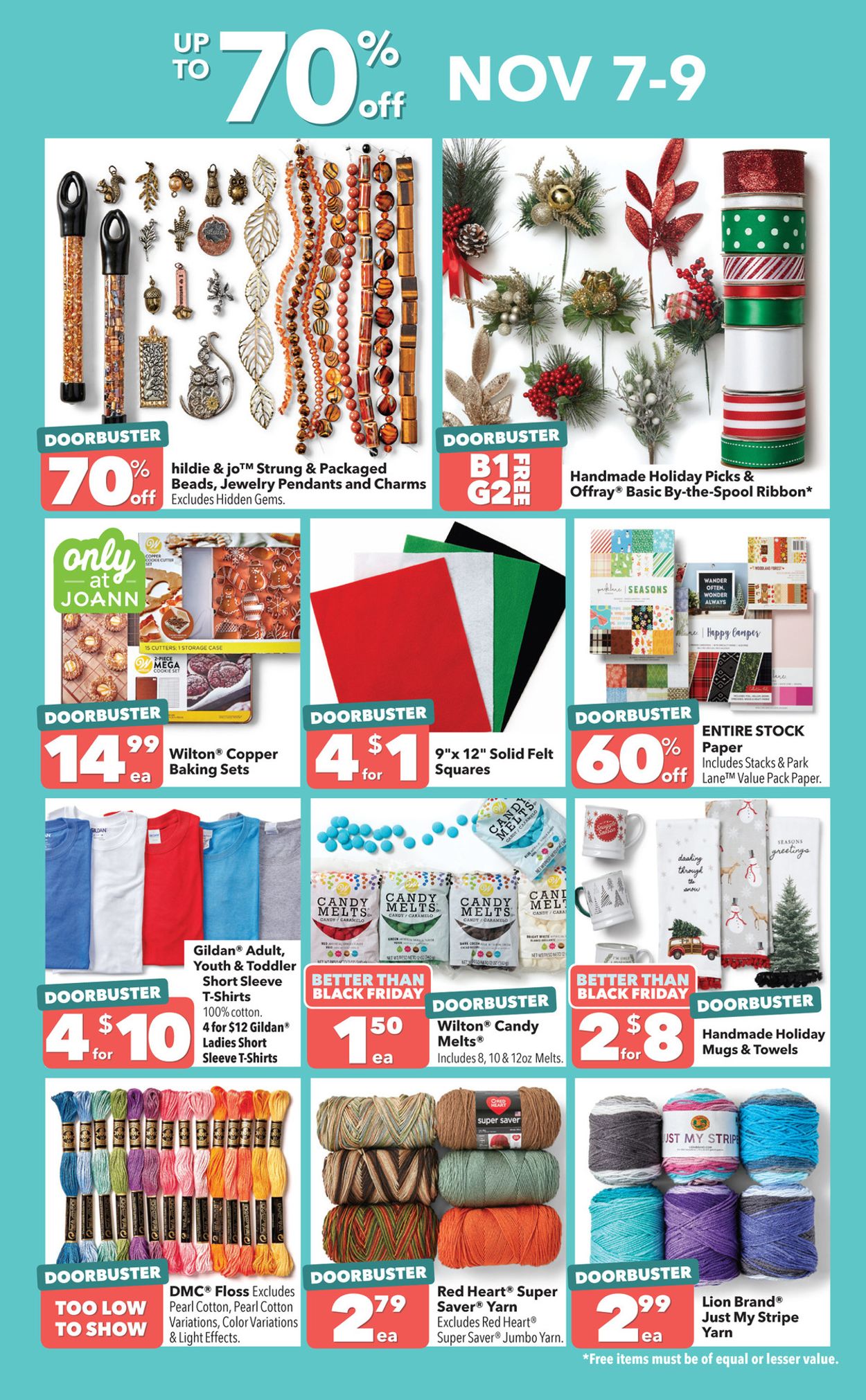 Jo-Ann - Early Black Friday 2019 Sale! Weekly Ad Circular - valid 11/01-11/09/2019 (Page 11)