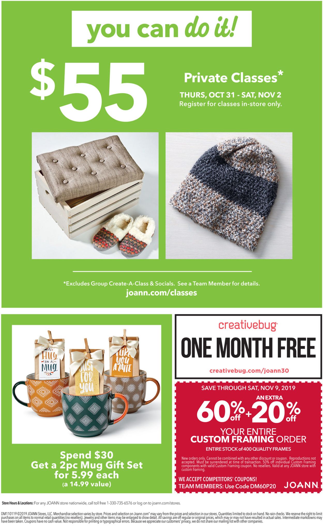 Jo-Ann - Early Black Friday 2019 Sale! Weekly Ad Circular - valid 11/01-11/09/2019 (Page 12)