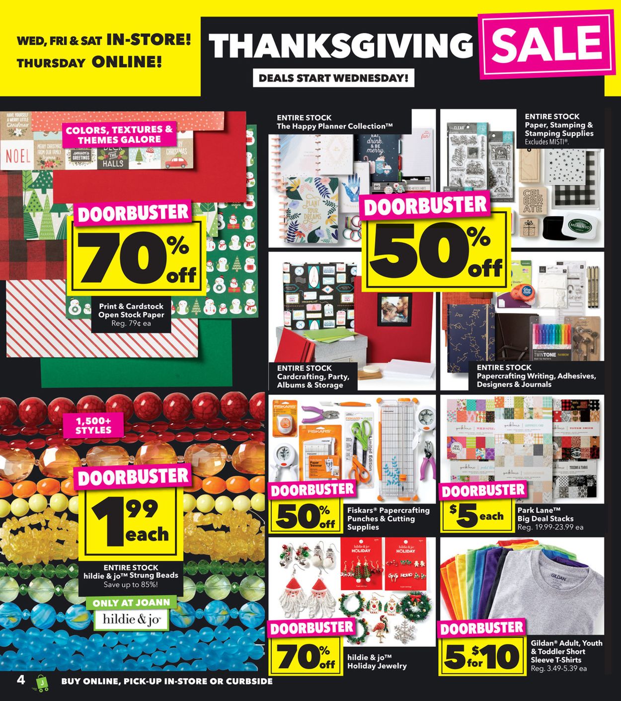 Jo-Ann Thanksgiving Sale 2020 Weekly Ad Circular - valid 11/25-12/02/2020 (Page 4)