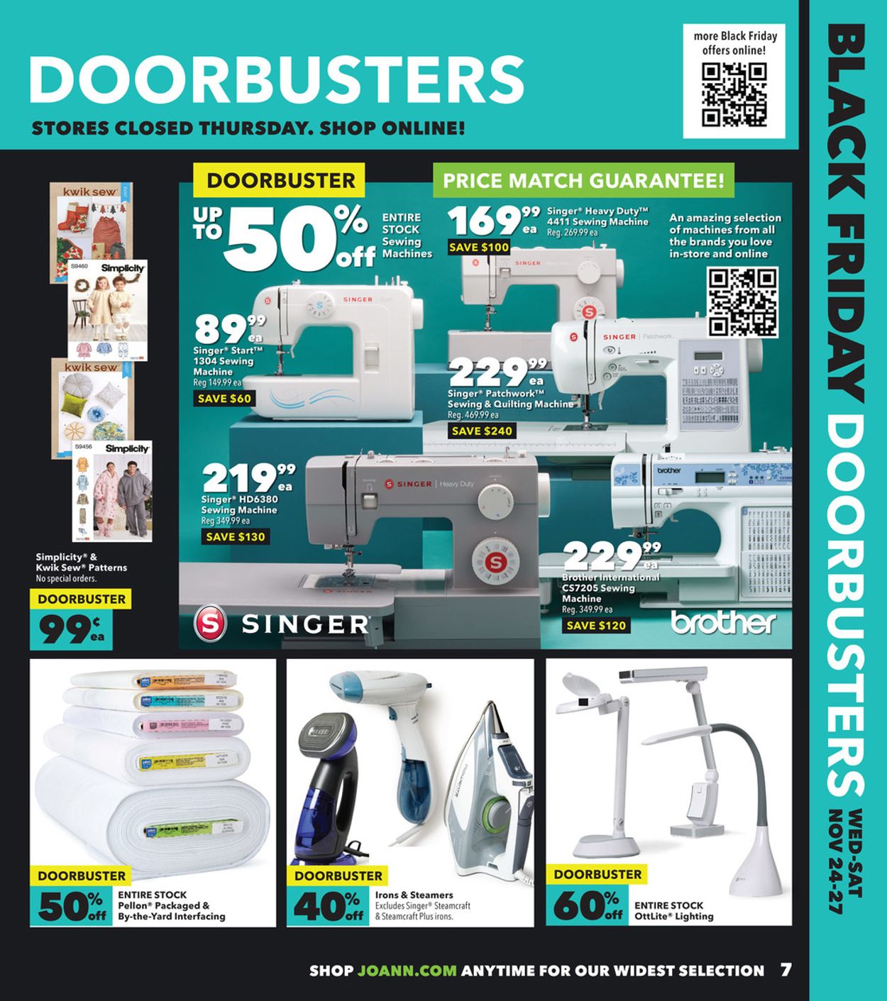 Jo-Ann CYBER MONDAY 2021 Weekly Ad Circular - valid 11/24-12/08/2021 (Page 7)