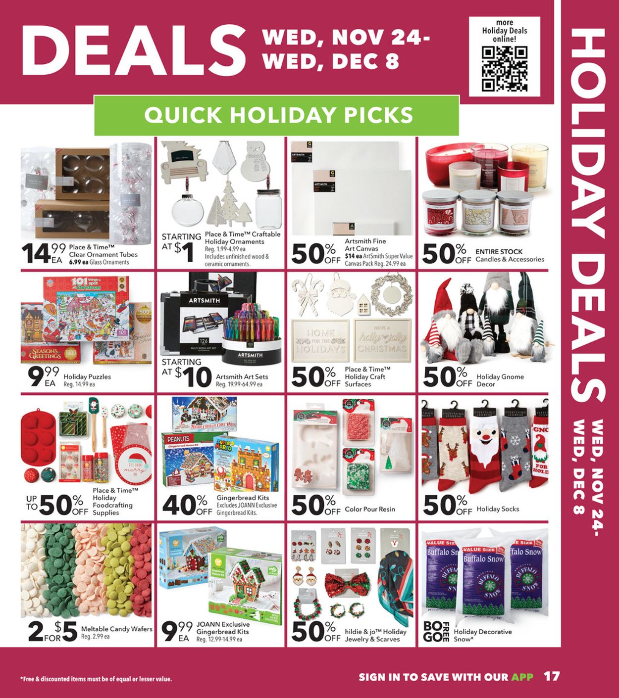 Jo-Ann CYBER MONDAY 2021 Weekly Ad Circular - valid 11/24-12/08/2021 (Page 8)