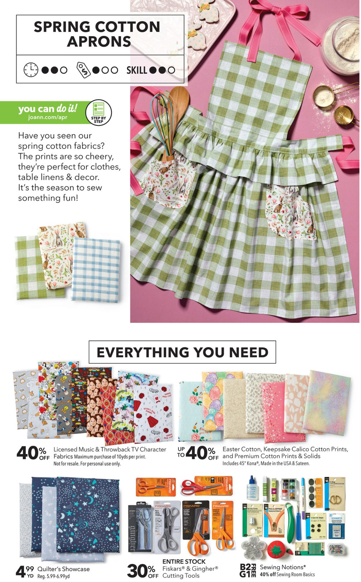 Jo-Ann EASTER 2022 Weekly Ad Circular - valid 04/07-04/20/2022 (Page 8)