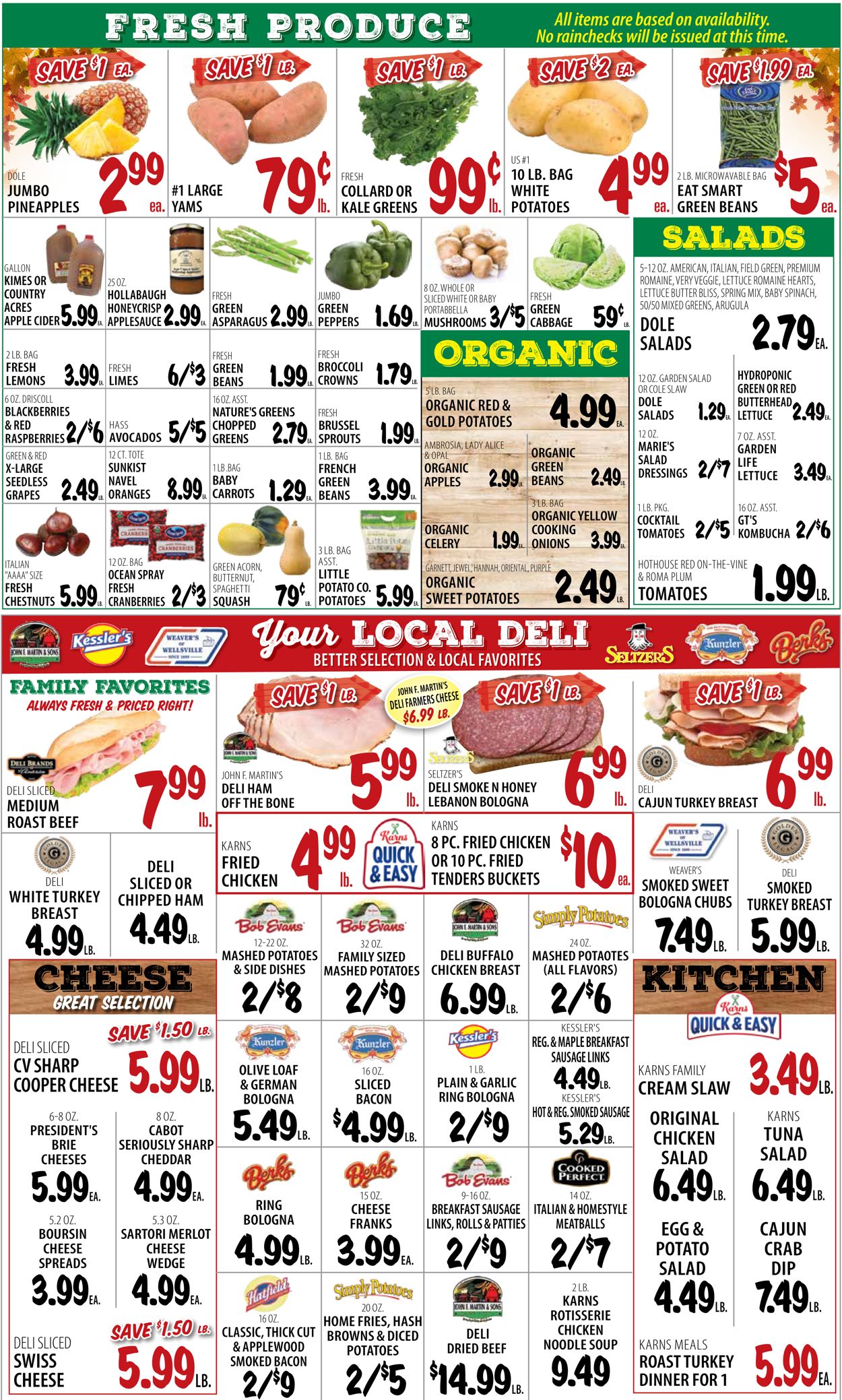 Karns Quality Foods Thanksgiving 2020 Weekly Ad Circular - valid 11/24-11/30/2020 (Page 4)