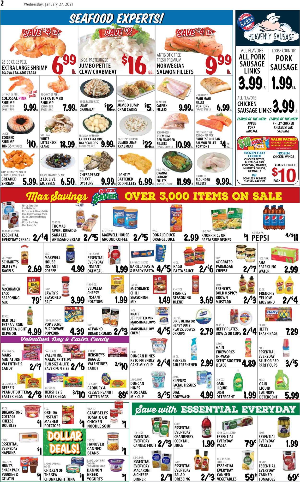 Karns Quality Foods Weekly Ad Circular - valid 01/26-02/01/2021 (Page 2)